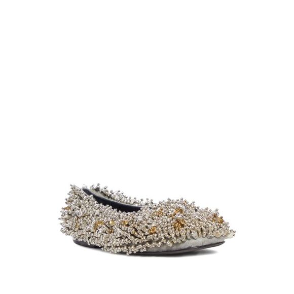 Dries Van Noten Women Embellished Ballet Flats - Picture 2 of 3